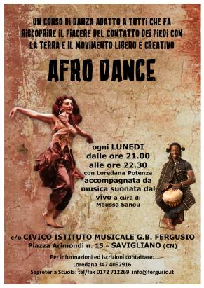 CORSO DI AFRO DANCE  