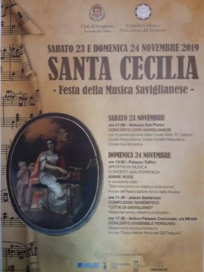 CONCERTO di SANTA CECILIA - 24 novembre 2019 - SAVIGLIANO - PALAZZO MIRETTI