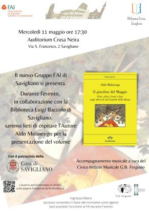 FAI di Savigliano - 11 maggio 2022 - Auditorium Crosà Neira